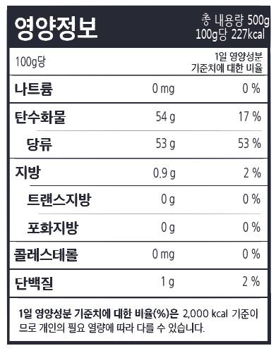 네가 기다린 딸기잼은 500g, 280g 입니다.