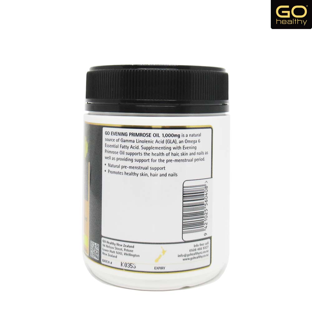 뉴질랜드 고헬씨 달맞이꽃종자유 1000mg 220 소프트젤 캡슐 프림로즈오일 - 상세 이미지 4