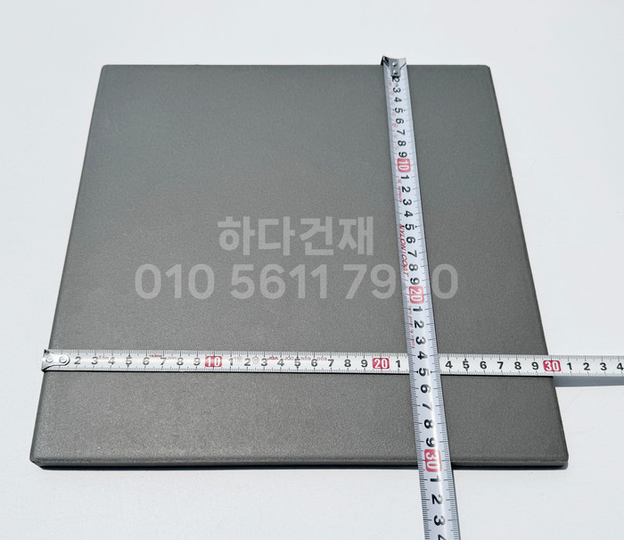 테라코타타일 300x300x11T 그레이 외벽 바닥타일 / 하다건재 점토타일