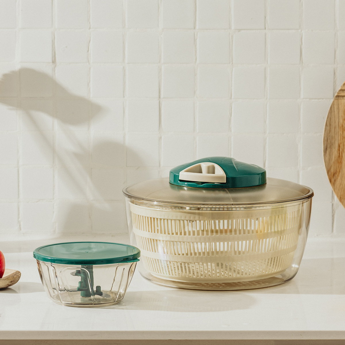 닥터하우스 데일리 야채탈수기&다지기 2P세트