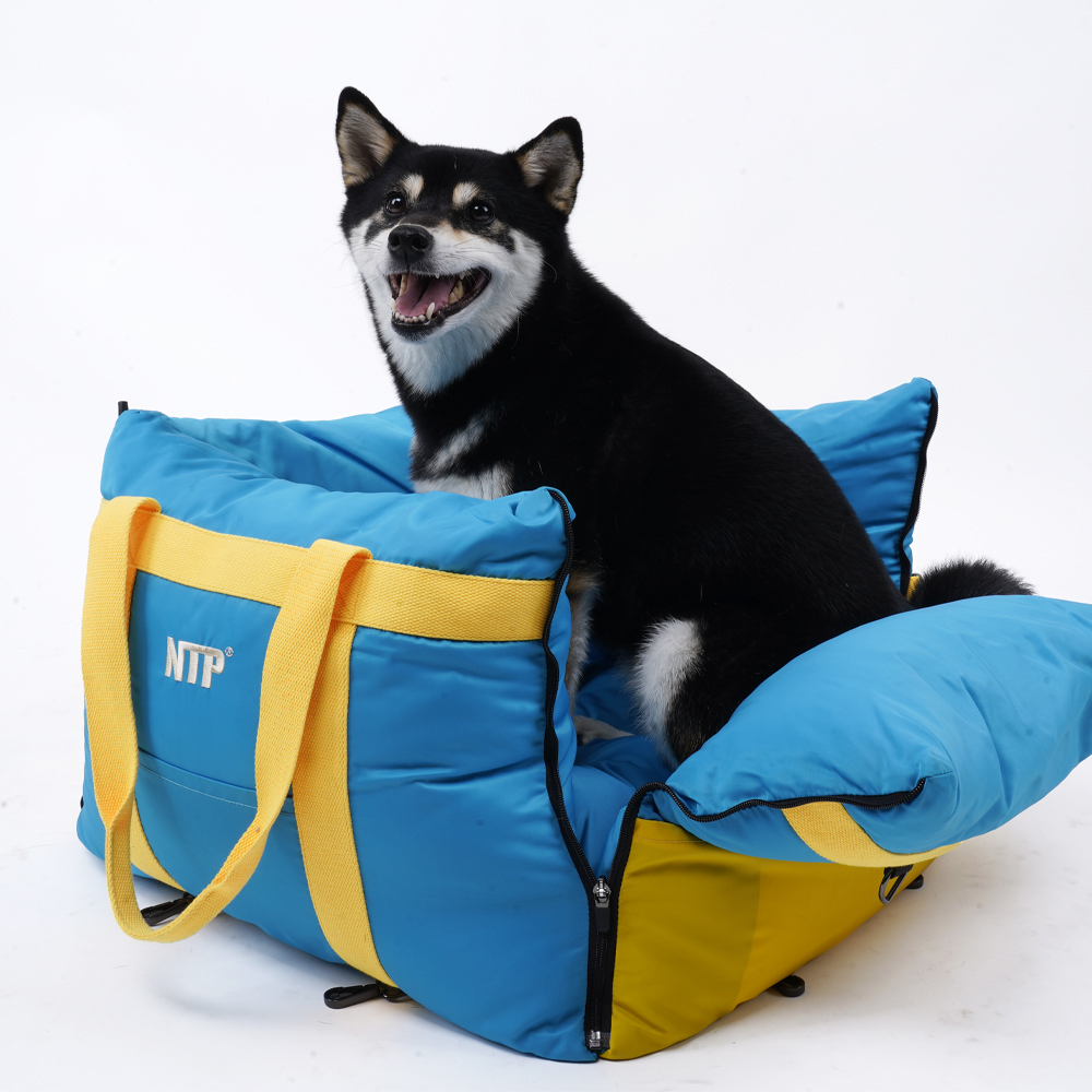 엔티피 이지무브 강아지 리싸이클 카시트 반려견 드라이빙킷 소형견 중형견 자동차 쿠션 M