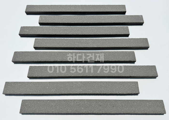점토타일 그레인 500x45x18T 블랙 / 하다건재