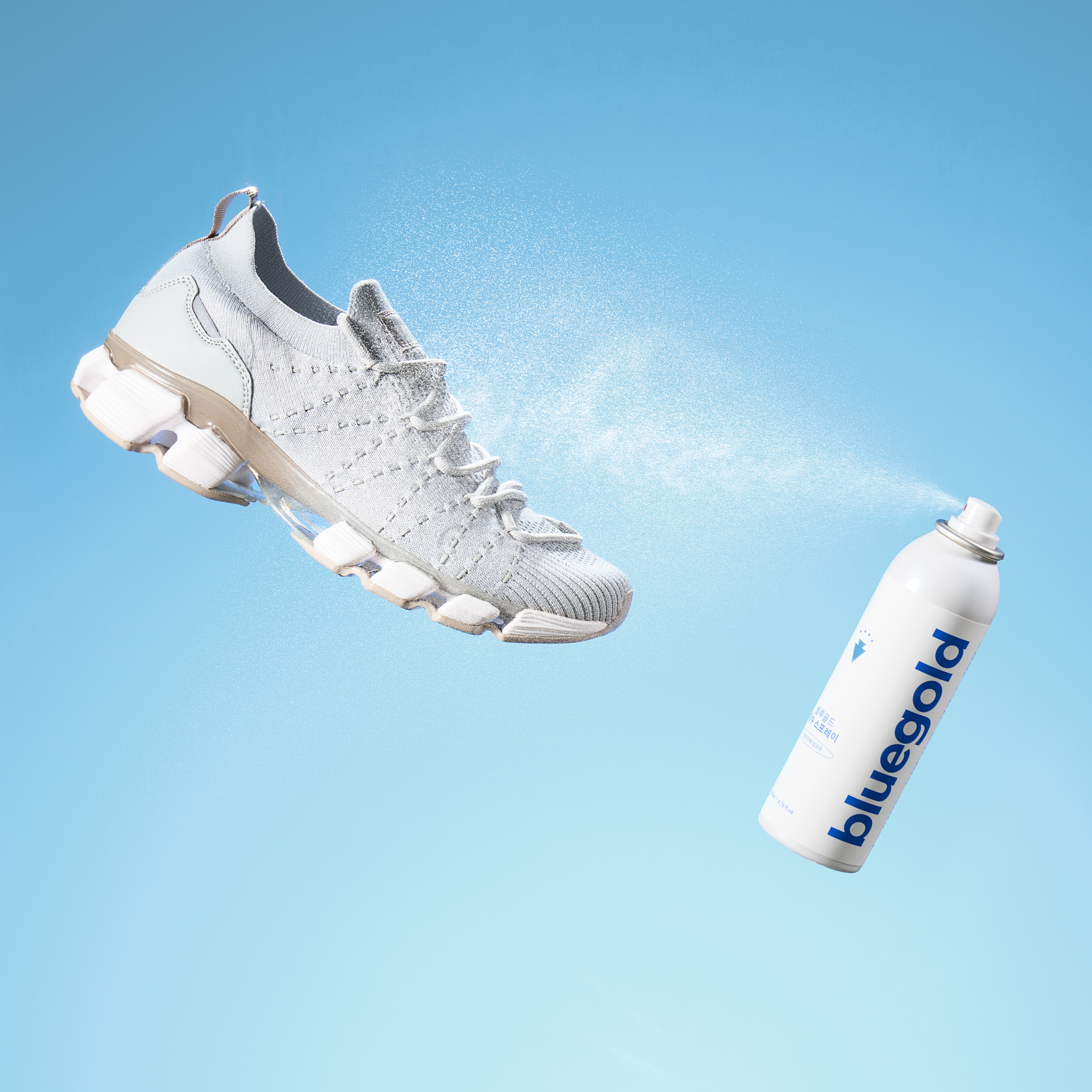 블루골드 방수 스프레이 200ml 신발 운동화 부츠 스웨이드 다용도 오염방지 발수코팅 - 상세 이미지 5