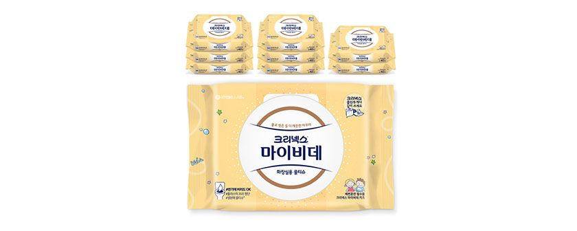 크리넥스 마이비데 키즈 캡 40매X9팩