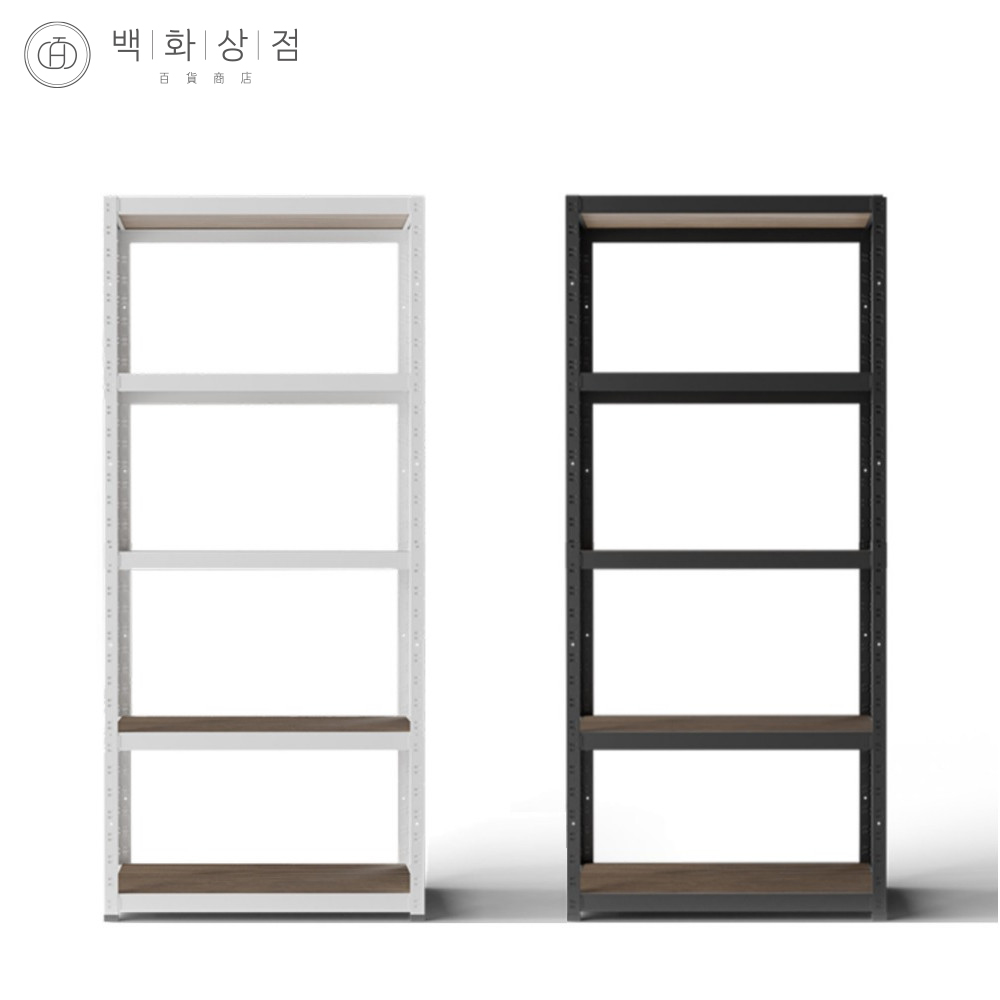 백화상점 선반 팬트리 수납선반 다용도 조립 랙 선반장 무타공 300x400x900 5단