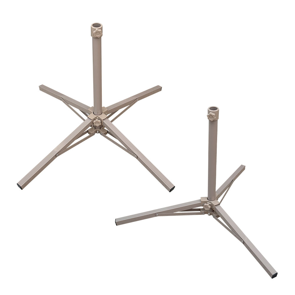 빈슨메시프 파라솔 3발형 받침대 고정 지지대 폴딩 거치대