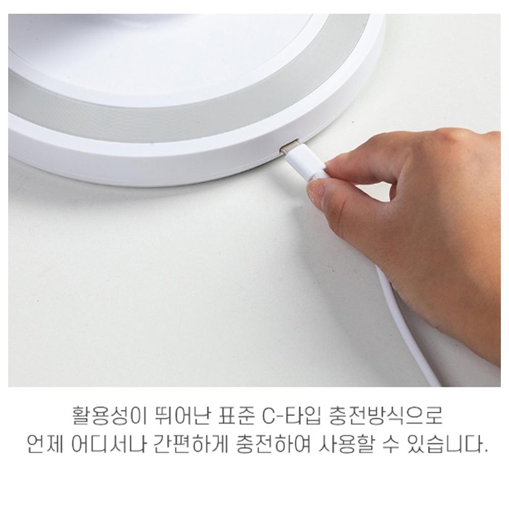 탁상용선풍기회전 컴퓨터선풍기 침대용선풍기 - 상세 이미지 2