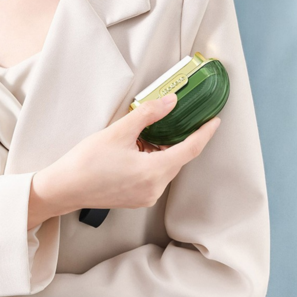 [가방에 쏙] 반려동물 고양이 털 제거 휴대용 돌돌이 롤 크리너 강아지 청소 테이프 클리너