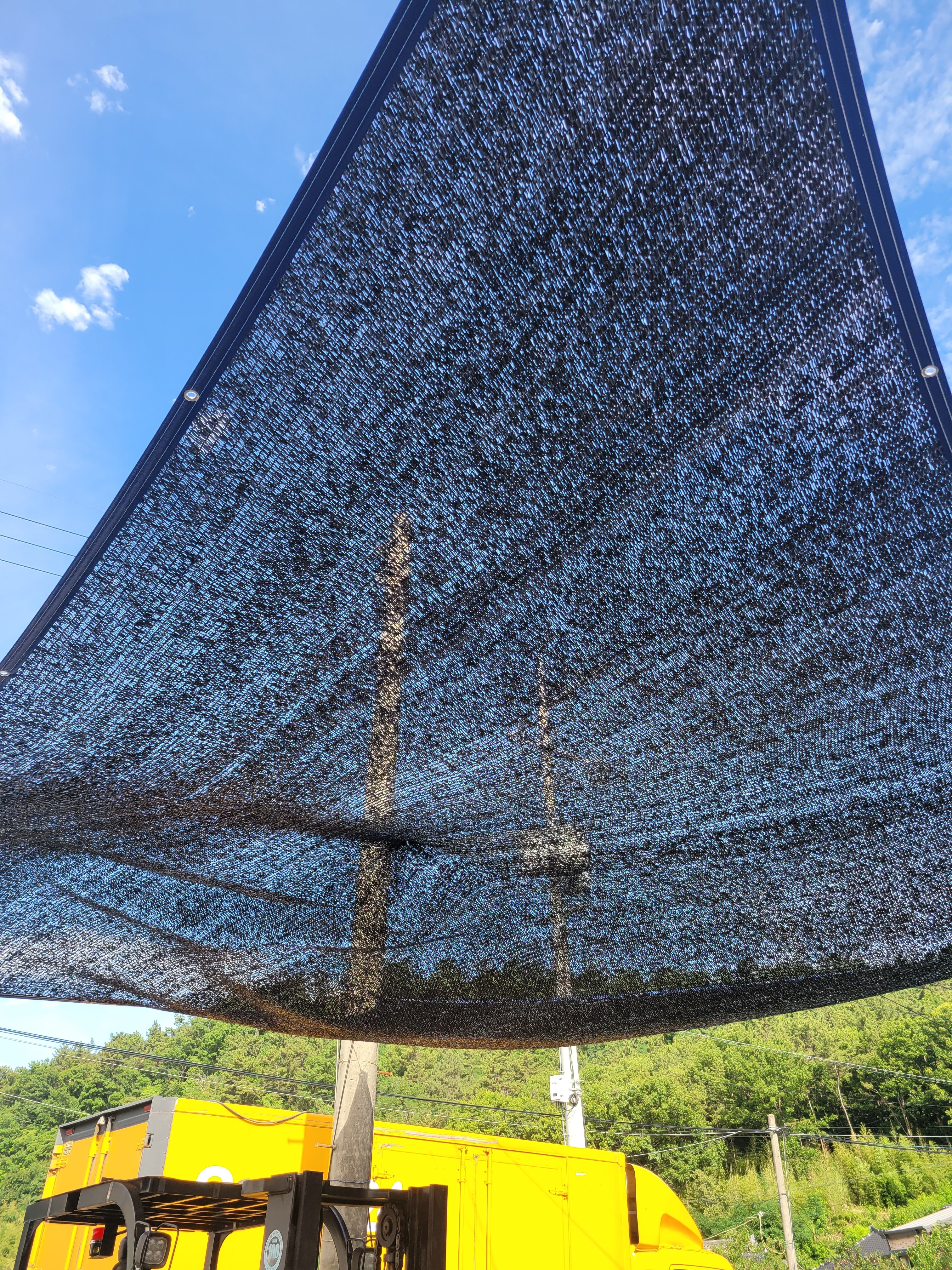 그늘막 옥상 차광막 95% 6Mx10M 천막 햇빛 가림막 썬쉐이드 그늘애