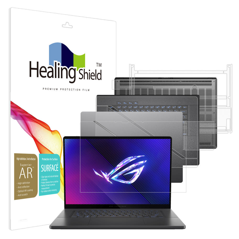 제피러스 G16 외부 보호필름 구성