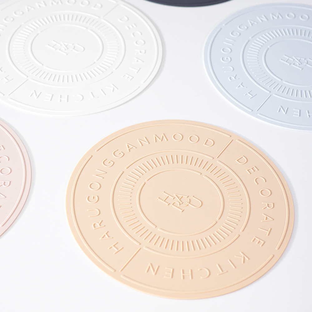 [네이버 단독구성] 하루의공간 레터링 인덕션 보호 실리콘 매트 2개 세트 상세 이미지 6