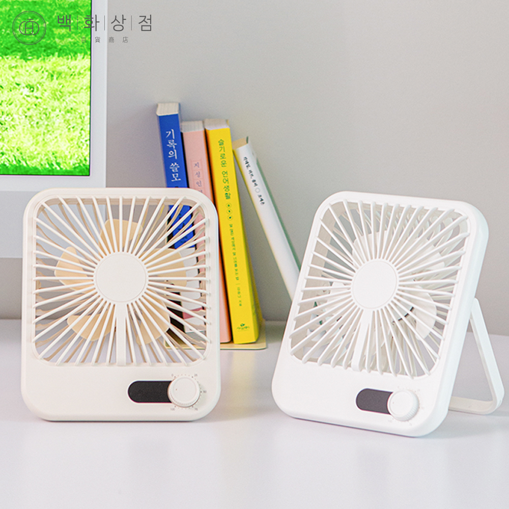 백화상점 미니 무선 탁상용 선풍기 다이얼 사무실 테이블 책상 캠핑
