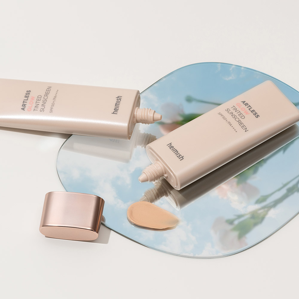 헤이미쉬 아트리스 글로우 틴티드 선스크린 SPF50+ PA++++  40ml / 메이크업베이스 선크림 펄베이스 - 상세 이미지 3