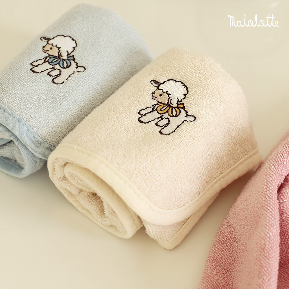 마롤로뜨 모달테리 어린이집 수건 핸드타올 여행용 아기 유치원 손수건