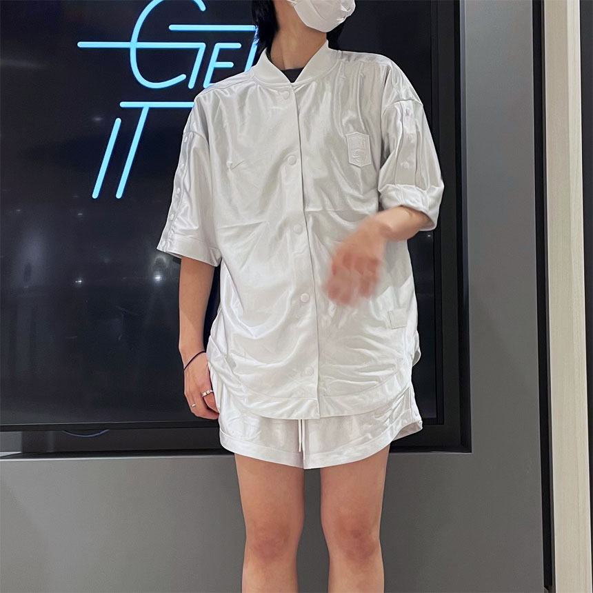 나이키 여자 반팔 트레이닝복 슈팅셔츠 팬츠 상하복 세트 FQ0700-100 - 상세 이미지 2