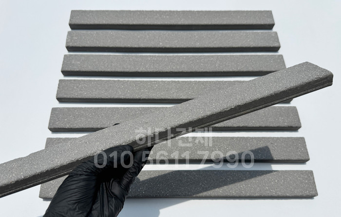 점토타일 그레인 500x45x18T 블랙 / 하다건재