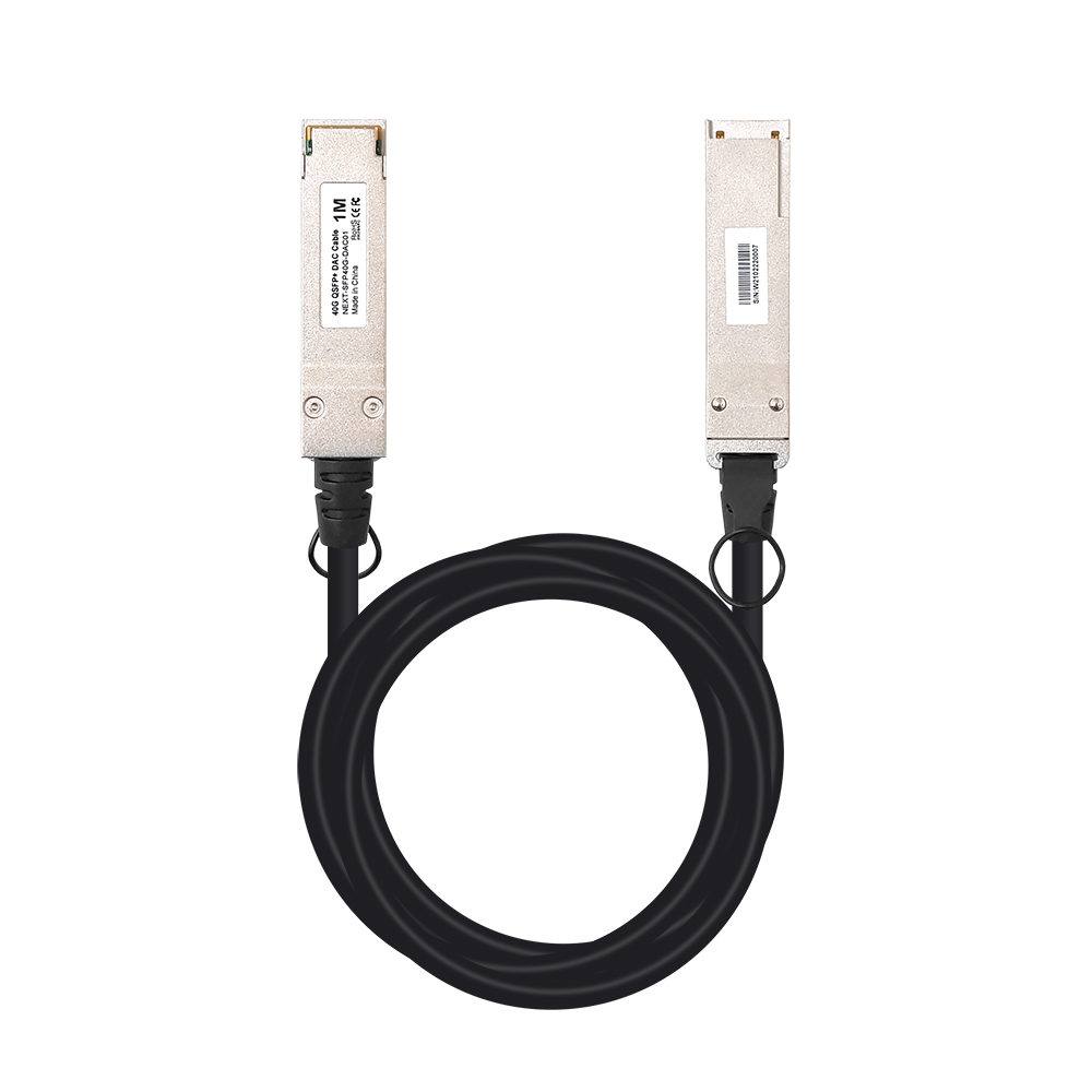 넥스트유 40G QSFP+DAC 지빅 일체형 1M 케이블 SFP40G-DAC01 - 상세 이미지 3