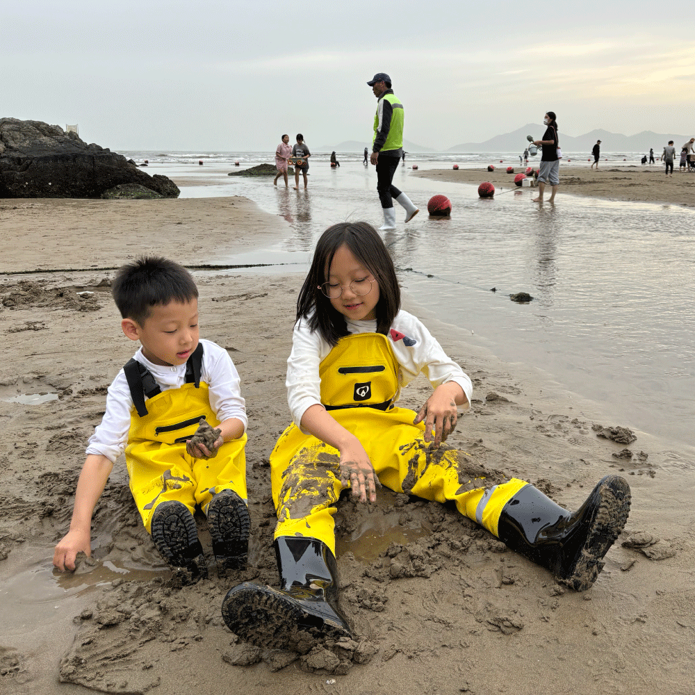 어린이 가슴장화 초등 아동 해루질장비 갯벌체험옷 나이트호크