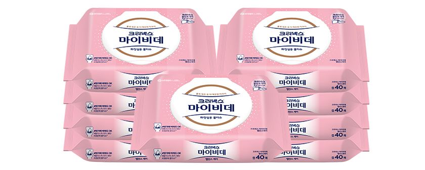 크리넥스 마이비데 밸런스케어 캡 40매X9팩