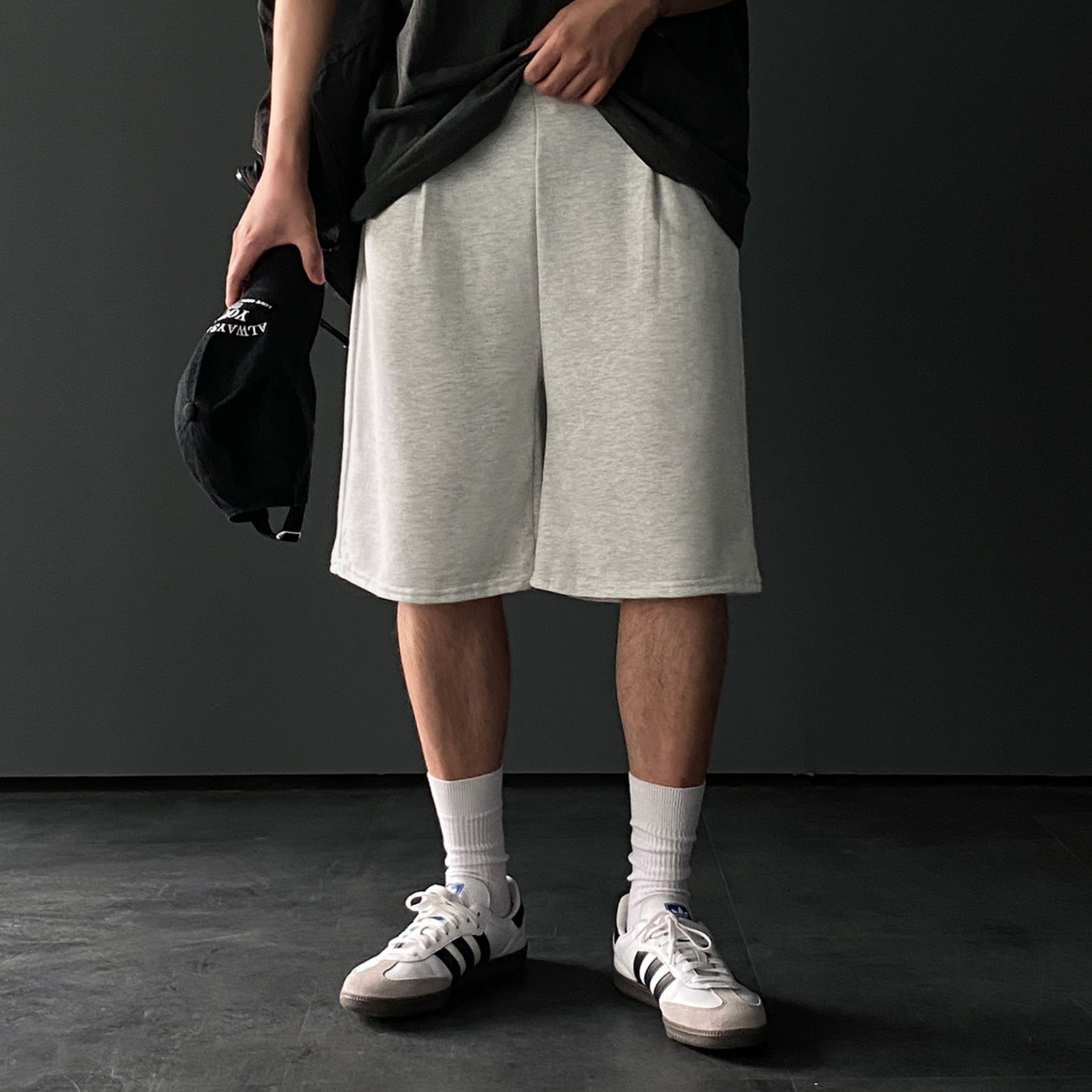 1+1 남자버뮤다팬츠 벌룬반바지 6부반바지 - 상세 이미지 2