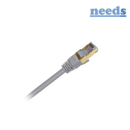 리더샵 리더샵 NEEDS CAT.7 S-STP 랜케이블, NDC-S7G10 [다이렉트/연선] [그레이/10m]