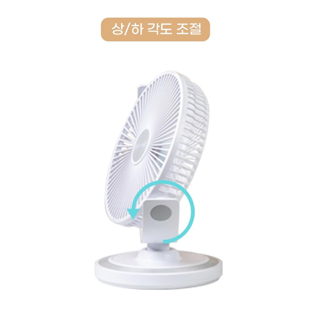 탁상용선풍기회전 컴퓨터선풍기 침대용선풍기 - 상세 이미지 4