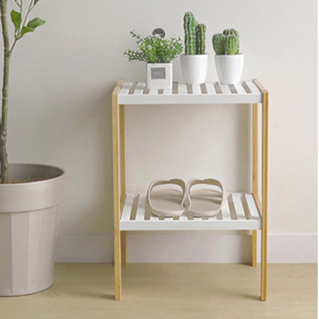 소품 진열 탁자 높은 사이드 테이블 얇은 테이블 화분 테이블