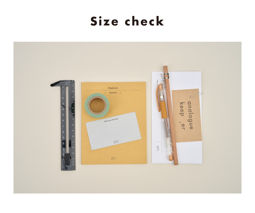 Analogue Keeper Clap Book - Plain