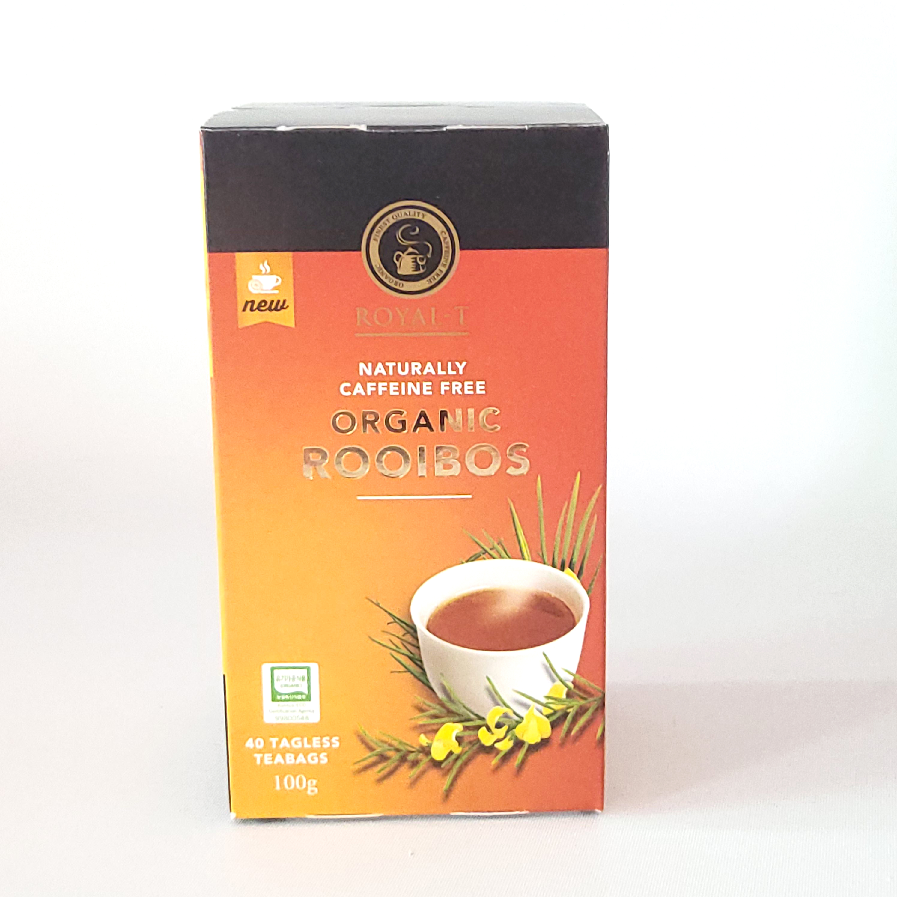 ROYAL-T 유기농 루이보스티 40ct 100g