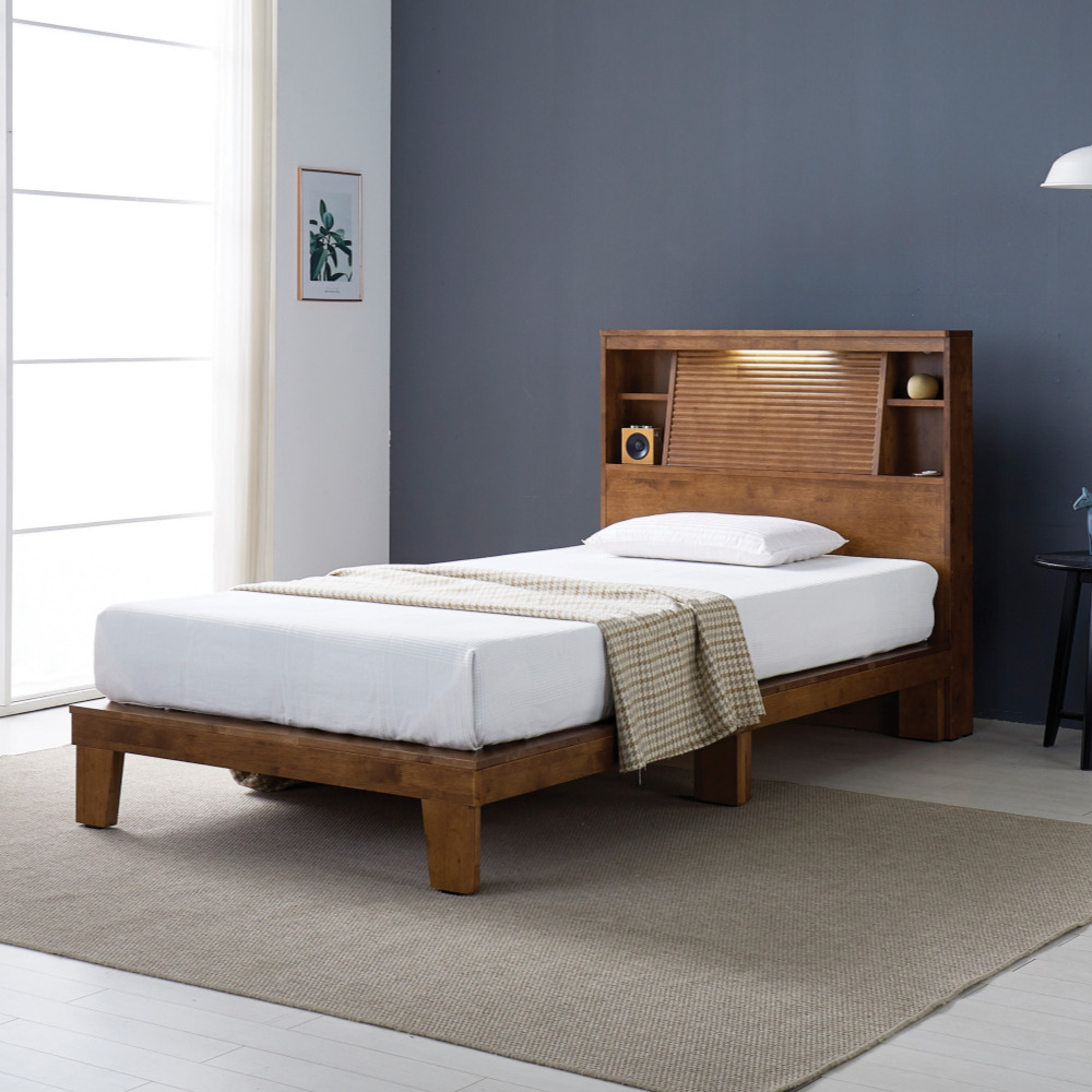 엔나템바보드침대 호텔식침대프레임 원목 파운데이션