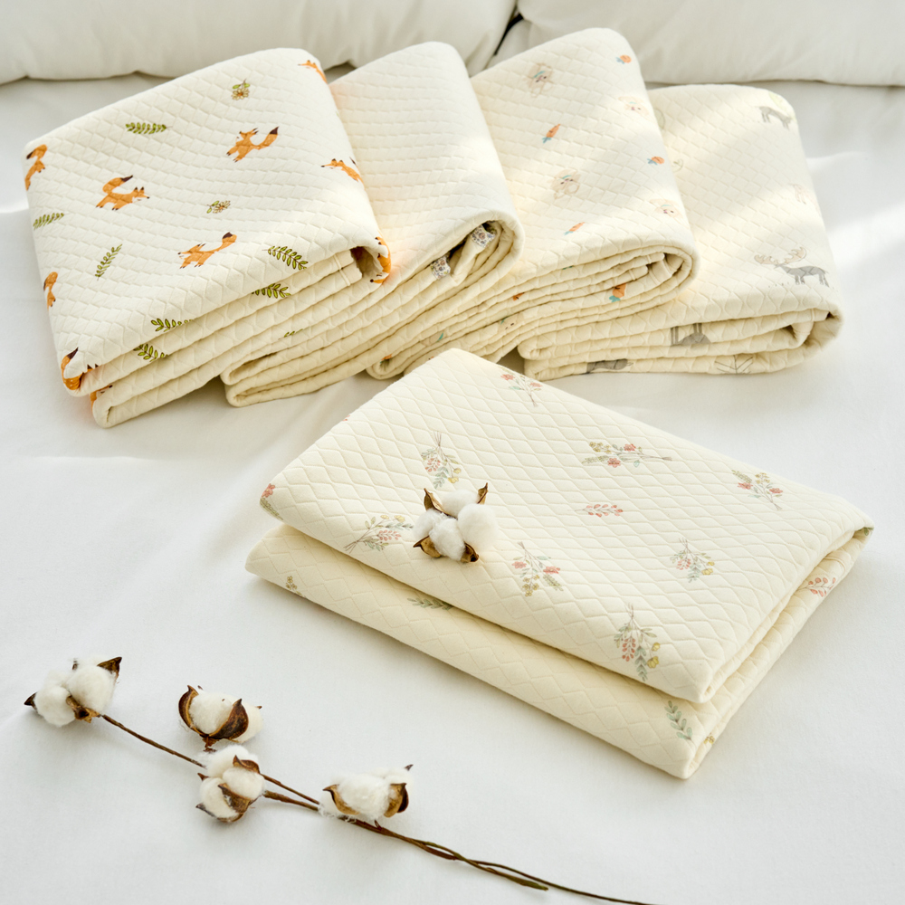 아가짱 신생아 논슬립 방수요 방수패드 당근토끼 SS (슈퍼싱글)