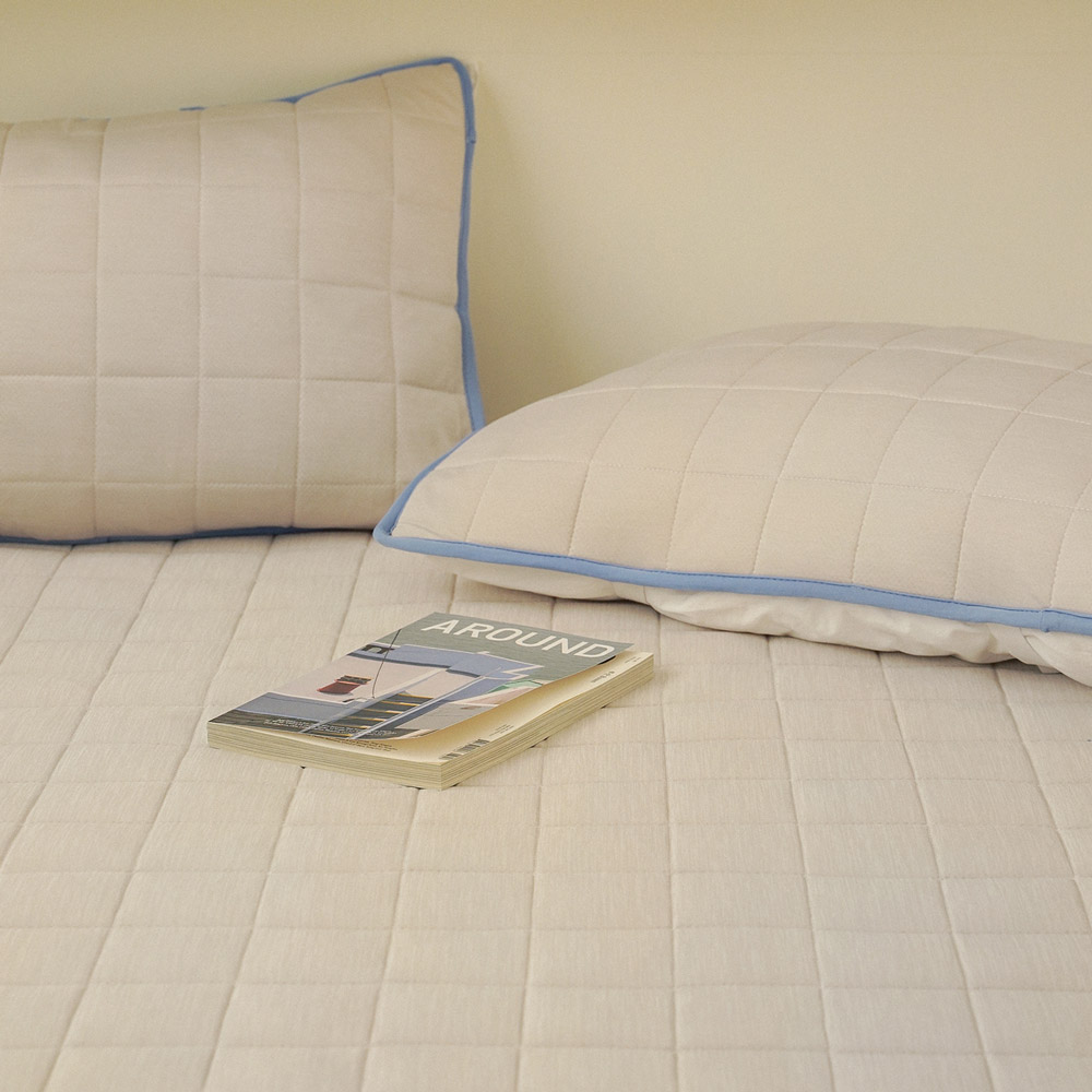 누비지오 스파쿨링 냉감 고정밴드 여름침대패드 SS