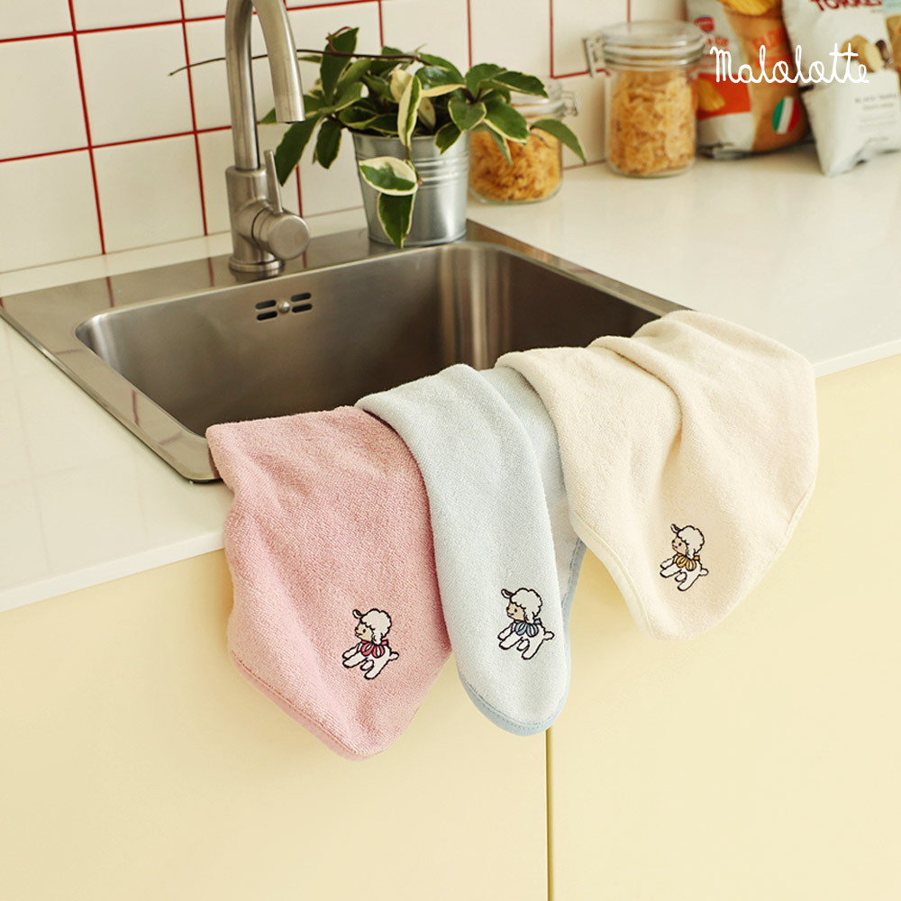 마롤로뜨 모달테리 어린이집 수건 핸드타올 여행용 아기 유치원 손수건