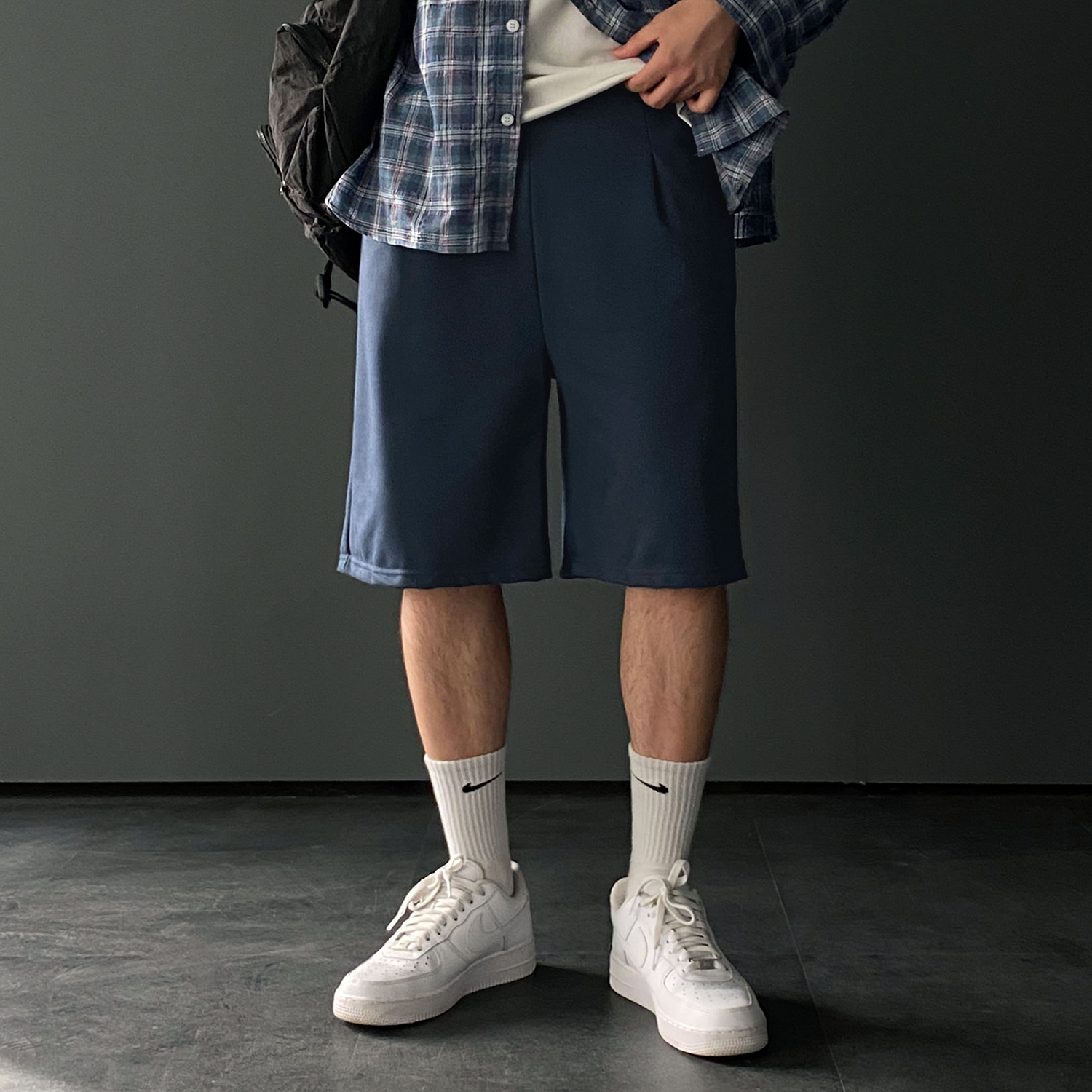 1+1 남자버뮤다팬츠 벌룬반바지 6부반바지 - 상세 이미지 5