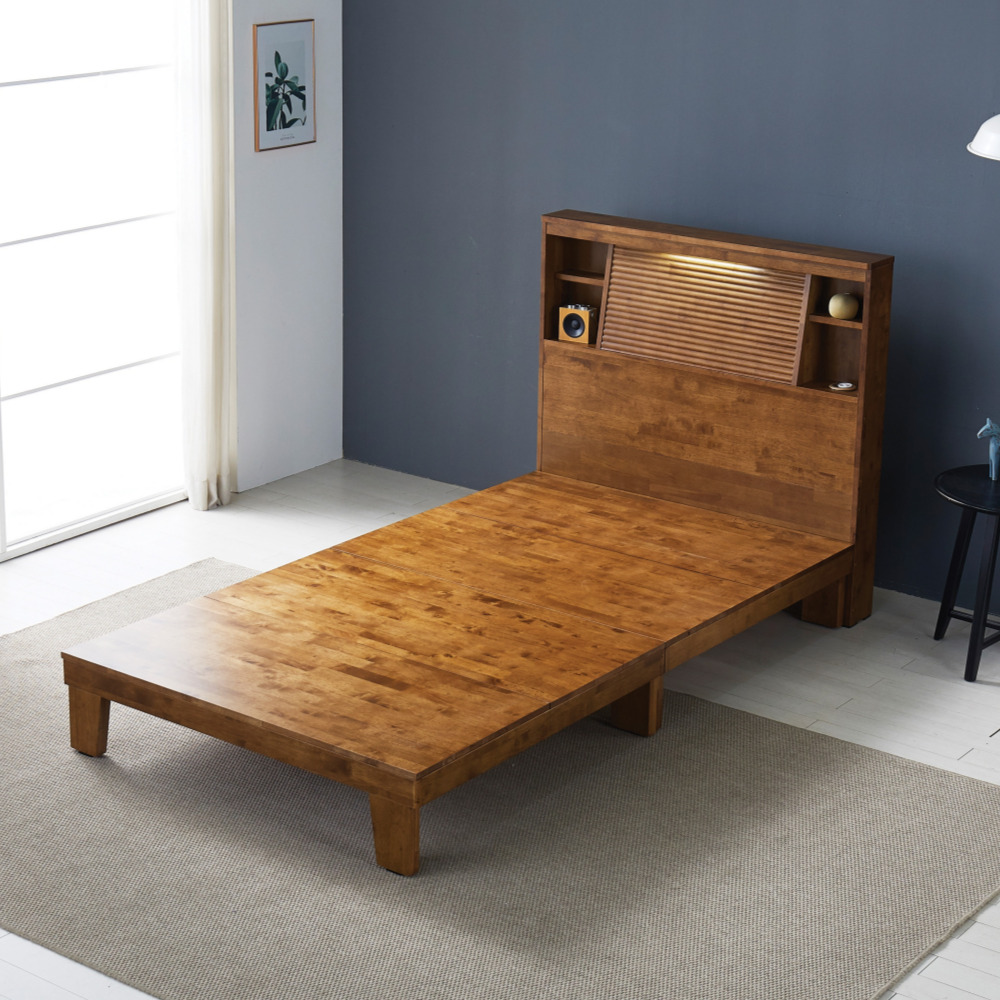 엔나템바보드침대 호텔식침대프레임 원목 파운데이션