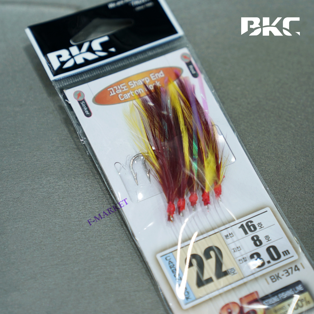 백경 우럭채비 닭털 서남해안 침선 어초 채비 20호 BK-374 - 상세 이미지 2