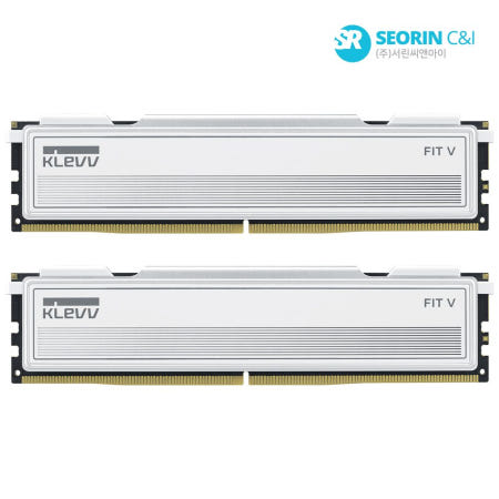 에센코어 에센코어 클레브 DDR5-6000 CL30 FIT V WHITE 패키지 서린 (32GB(16Gx2))