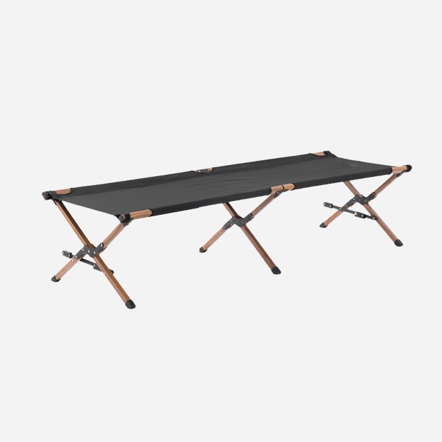 KOOLMAN 쿨맨 야전침대 퀵폴딩 접이식 일체형 블랙