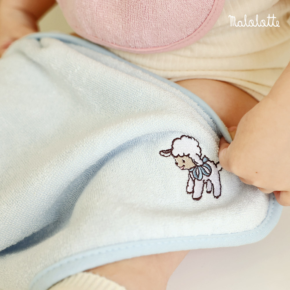 마롤로뜨 모달테리 어린이집 수건 핸드타올 여행용 아기 유치원 손수건