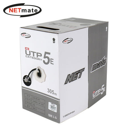 CAT.5E UTP 랜선 박스 305m 블랙 NMC-UTP29T