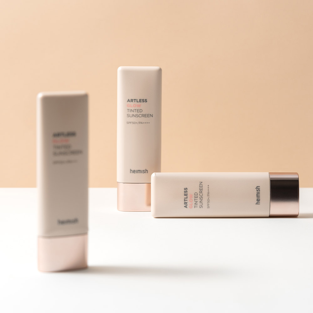헤이미쉬 아트리스 글로우 틴티드 선스크린 SPF50+ PA++++  40ml / 메이크업베이스 선크림 펄베이스 - 상세 이미지 4