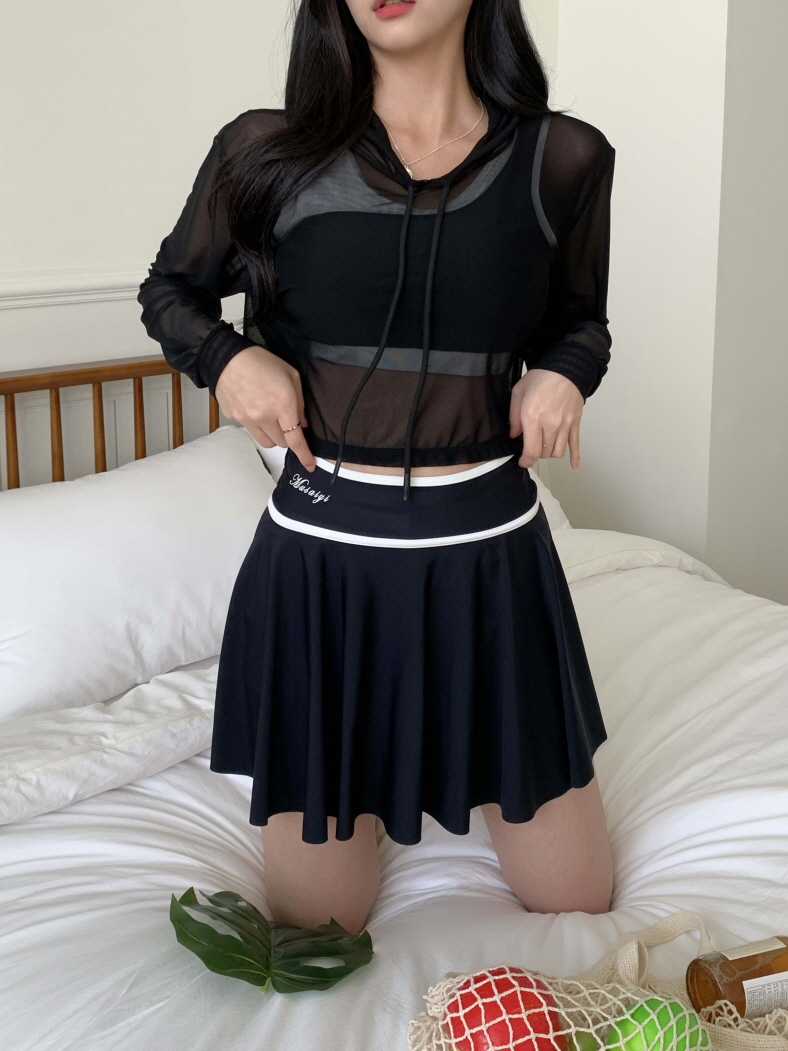 ❤️당일출고/원가이하세일❤️ 모노키니 비키니 원피스 치마 플레어 체형커버 커버업 래쉬가드 휴양지 호캉스 바다 여름 휴가 해외여행 수영복 상세 이미지 829