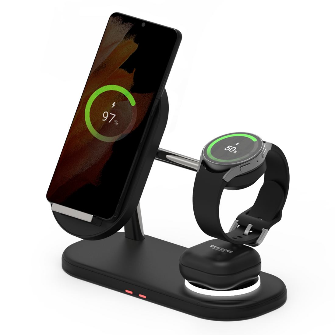 3in1 충전기 무선 충전기 고속 충전기 워치 충전 갤럭시 갤럭시워치