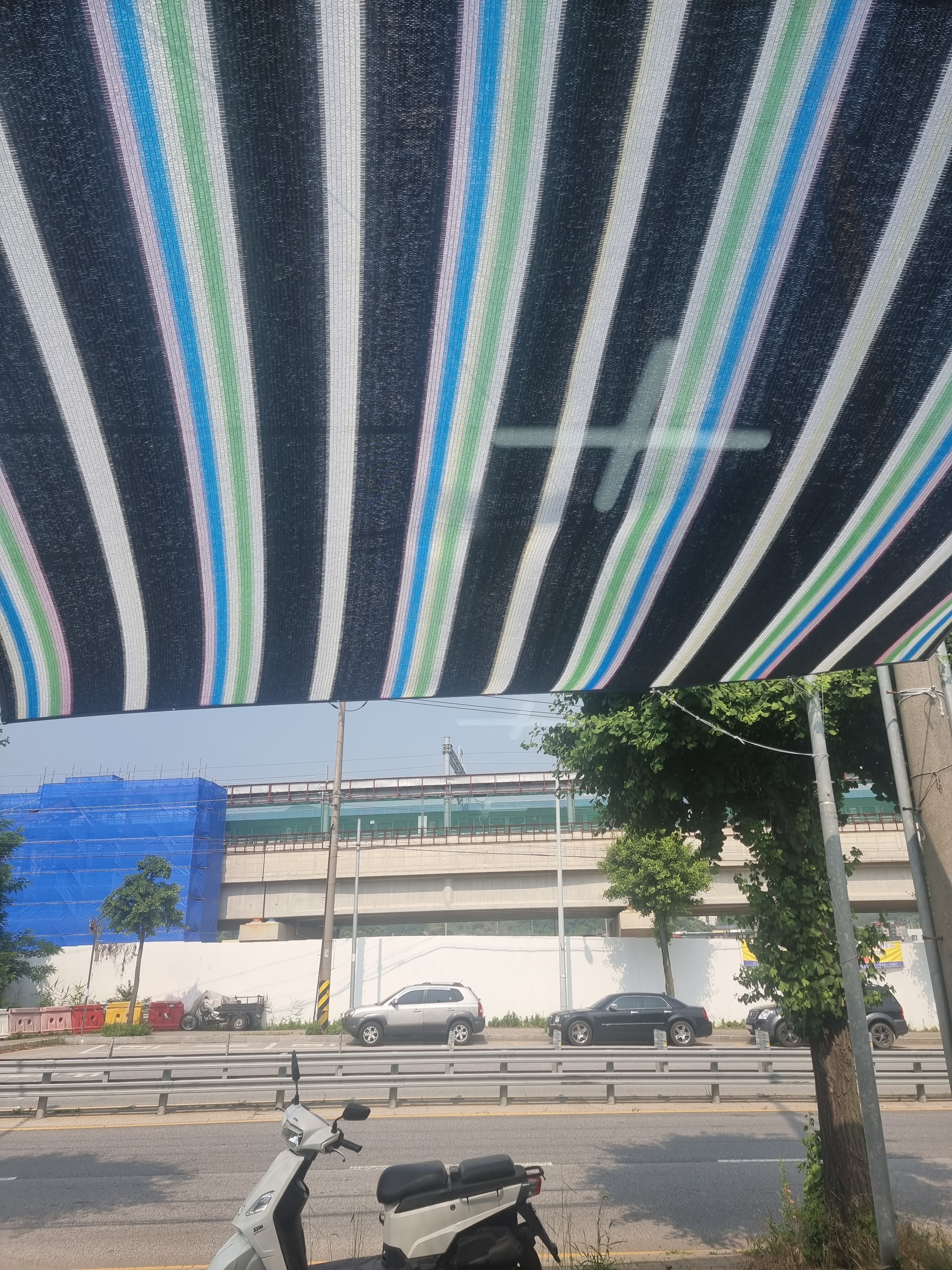 그늘막 옥상 차광막 95% 6Mx10M 천막 햇빛 가림막 썬쉐이드 그늘애