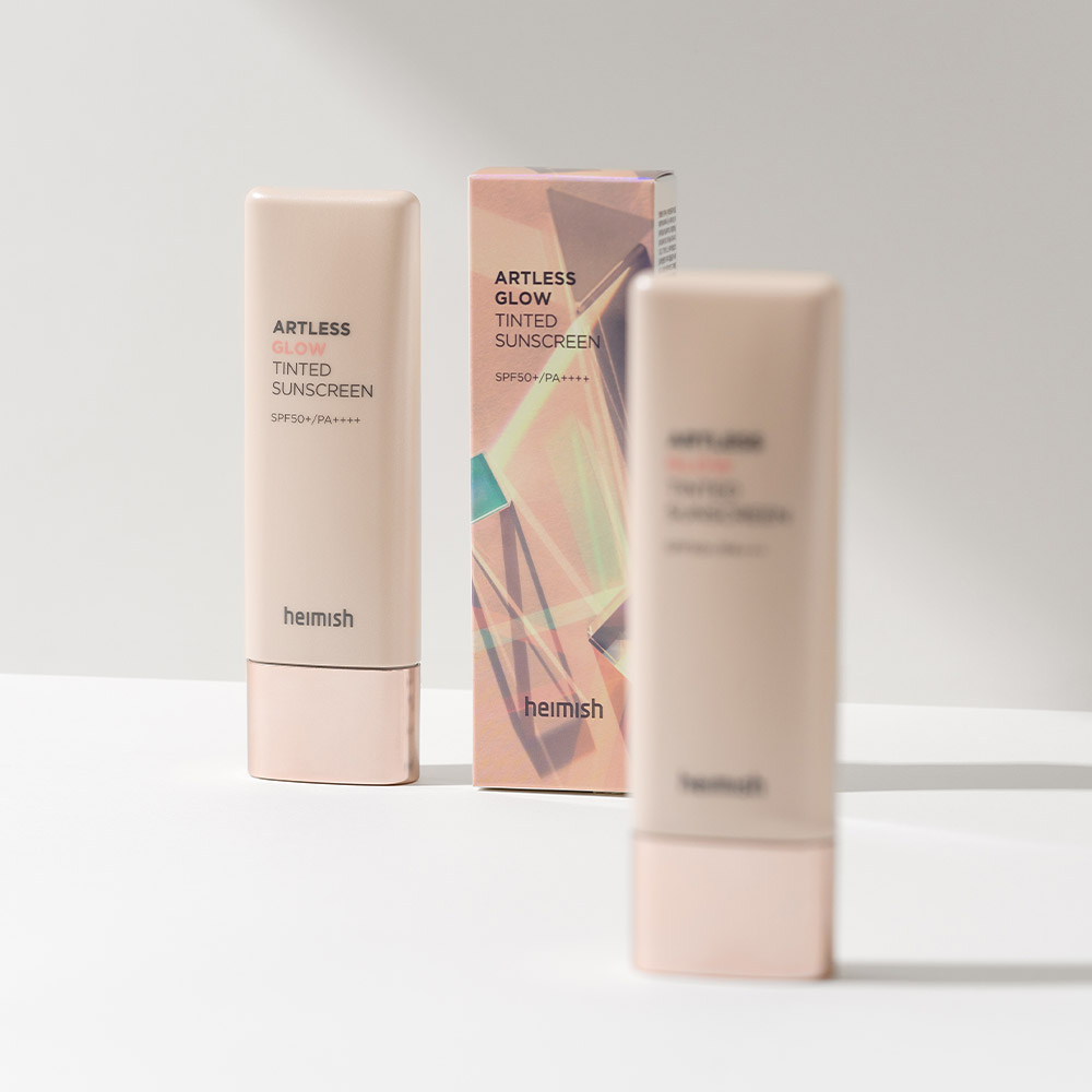 헤이미쉬 아트리스 글로우 틴티드 선스크린 SPF50+ PA++++  40ml / 메이크업베이스 선크림 펄베이스 - 상세 이미지 5