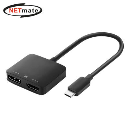 USB C to HDMI DP 동시출력 MST 컨버터 NM-CTH02