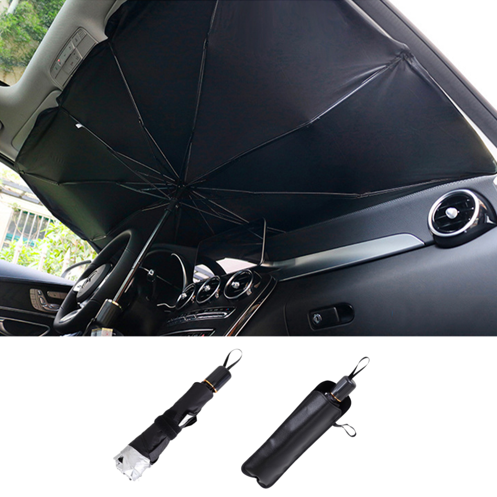 차량용썬가드 앞좌석 햇빛가리개 승용차 차 앞유리 우산형 덮개
