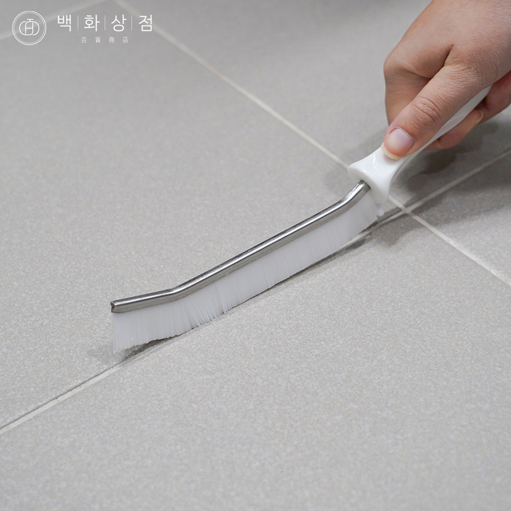 백화상점 화장실 욕실 틈새 줄눈 브러쉬 청소솔 바닥 창틀 청소도구