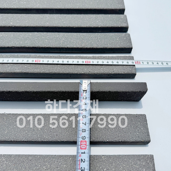 점토타일 그레인 500x45x18T 블랙 / 하다건재