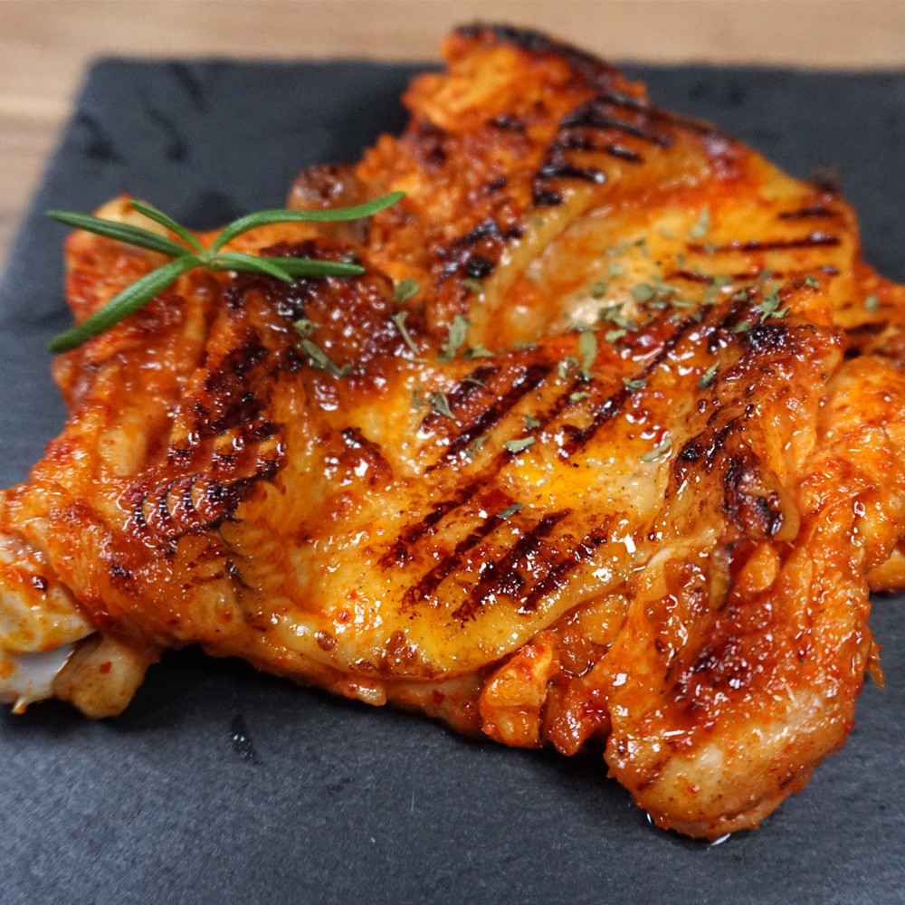 춘천 달수 닭다리살 숯불닭갈비 1kg, 1팩 (3-4인분) 성화푸드 캠핑용 닭갈비 밀키트 맛집 - 상세 이미지 2